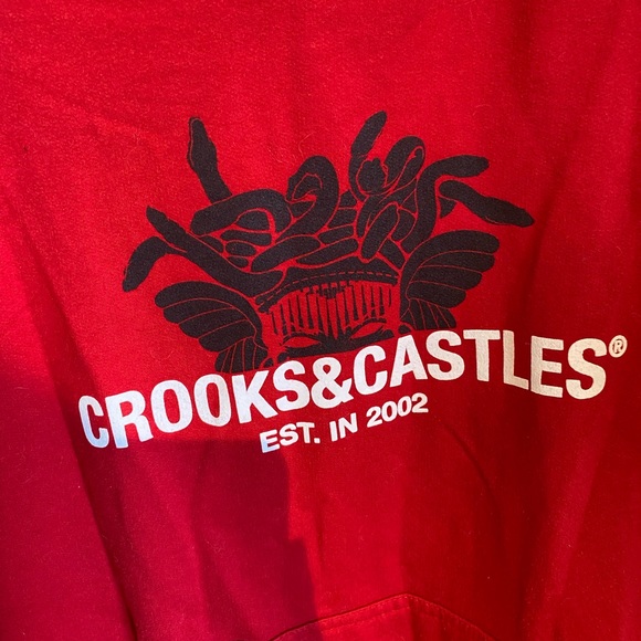 Hoodie rouge - Picture 2 of 4